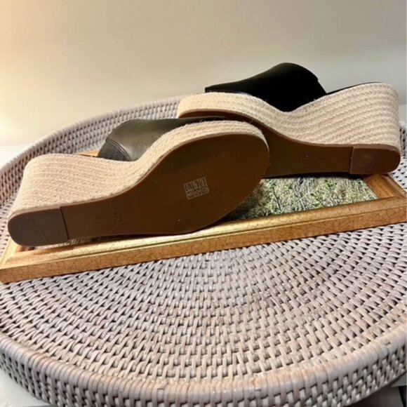 Coach Espadrille Wedge Mules, Size 8 - Picture 8 of 9